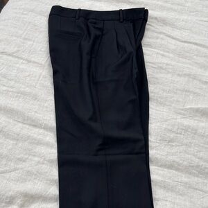 Loulou Studio Sbiru Black Trousers, S